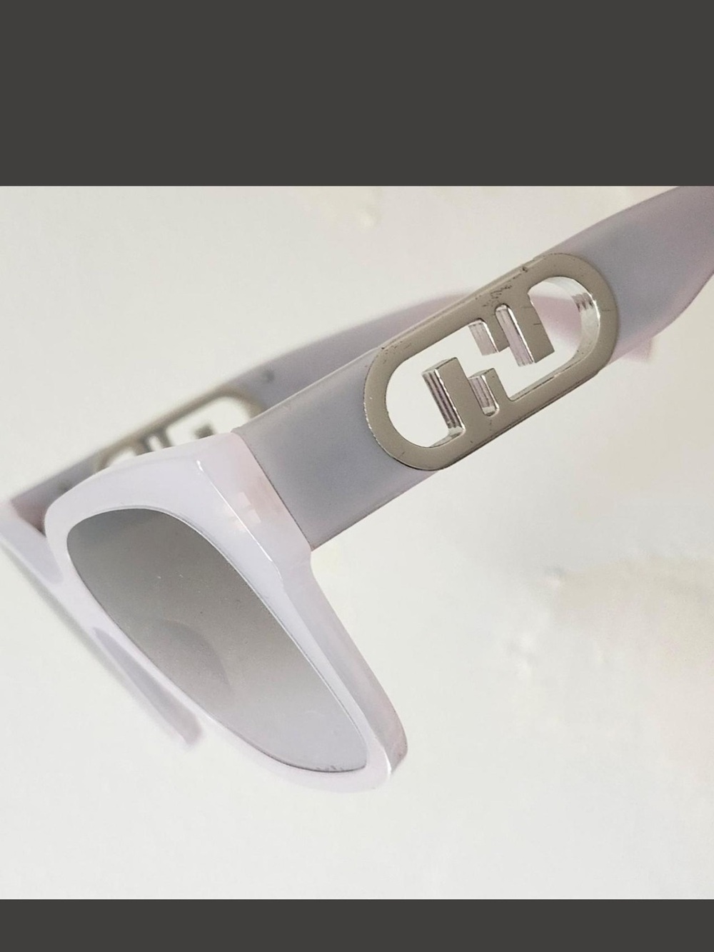 Fendi Lavender Acetate Square-Style Sunglasses - Picture 3 of 9